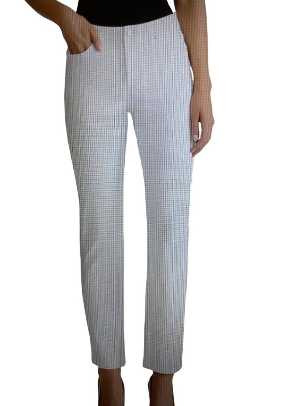 Jones Womens White Jeans Lexington White Flare 16 NWT - Picture 2 of 10